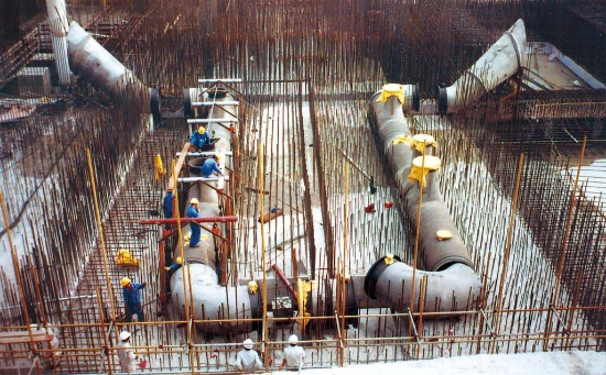 深圳嶺澳核電站SEC管施工安裝