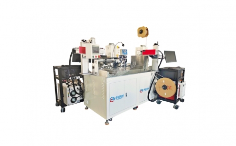 ZM-069全自動(dòng)雙穿雙烤號(hào)碼管端子機(jī)（直出型）